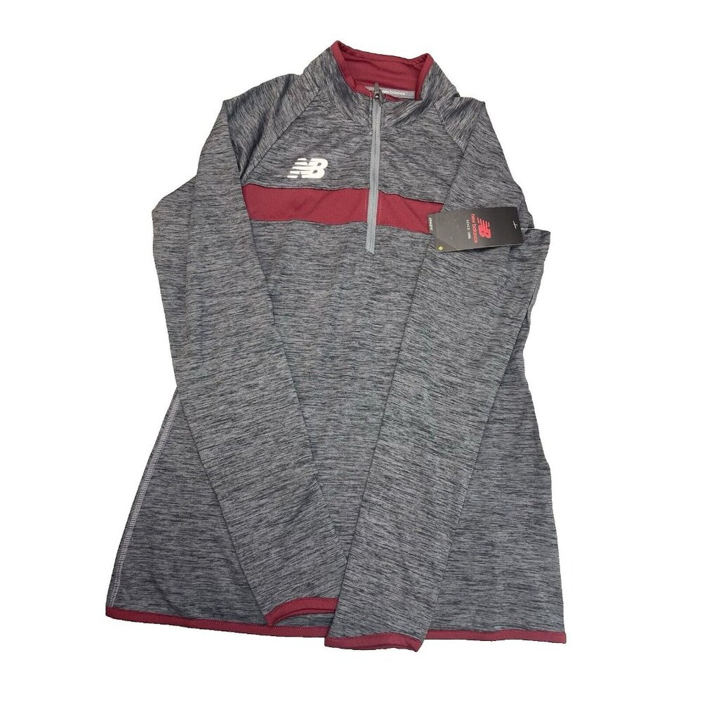 New Balance Women's Team Athletics Half Zip Quick Dry Shirt Women's Small - Picture 16 of 16